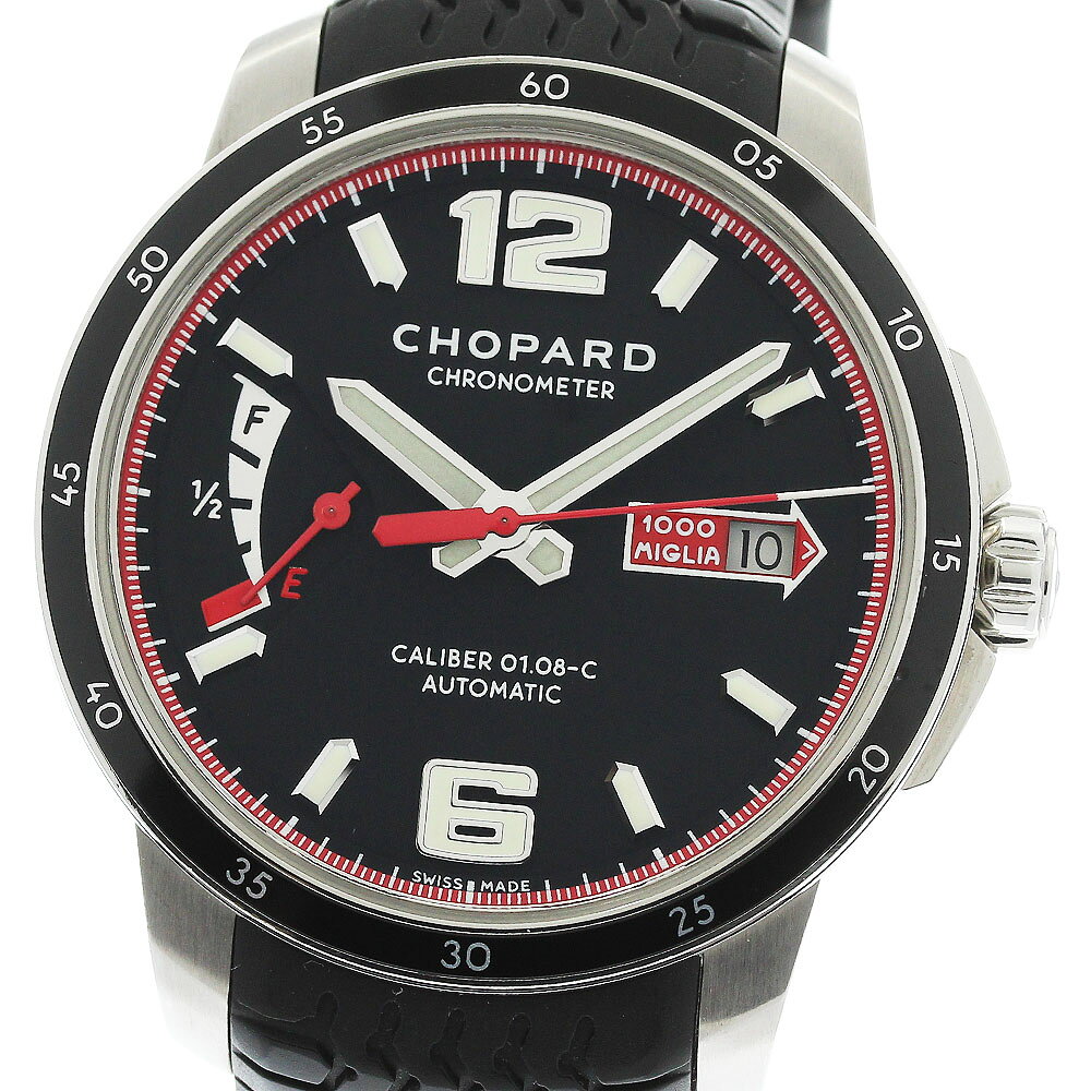 ショパール Chopard 8565 ミッレミリア GTS デイト 自動巻き メンズ 保証書付き_974097