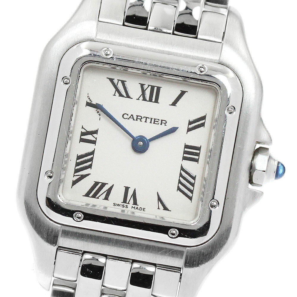カルティエ CARTIER W25033P5 パンテールSM クォーツ レディース 内箱・保証書付き_975389