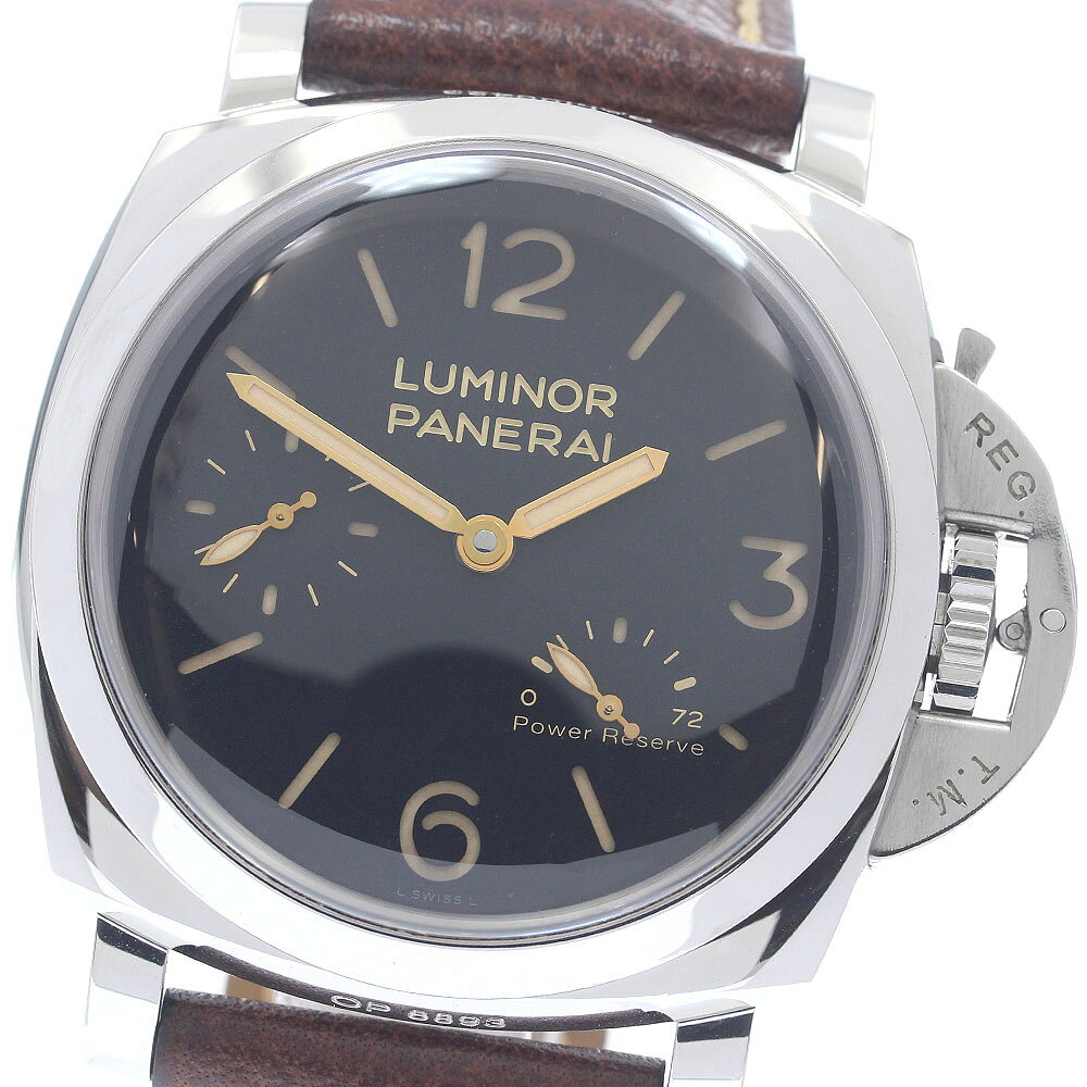 パネライ PANERAI PAM00423 ルミノール 1950 3DAYS パワーリザーブ 手巻き メンズ 保証書付き_973908