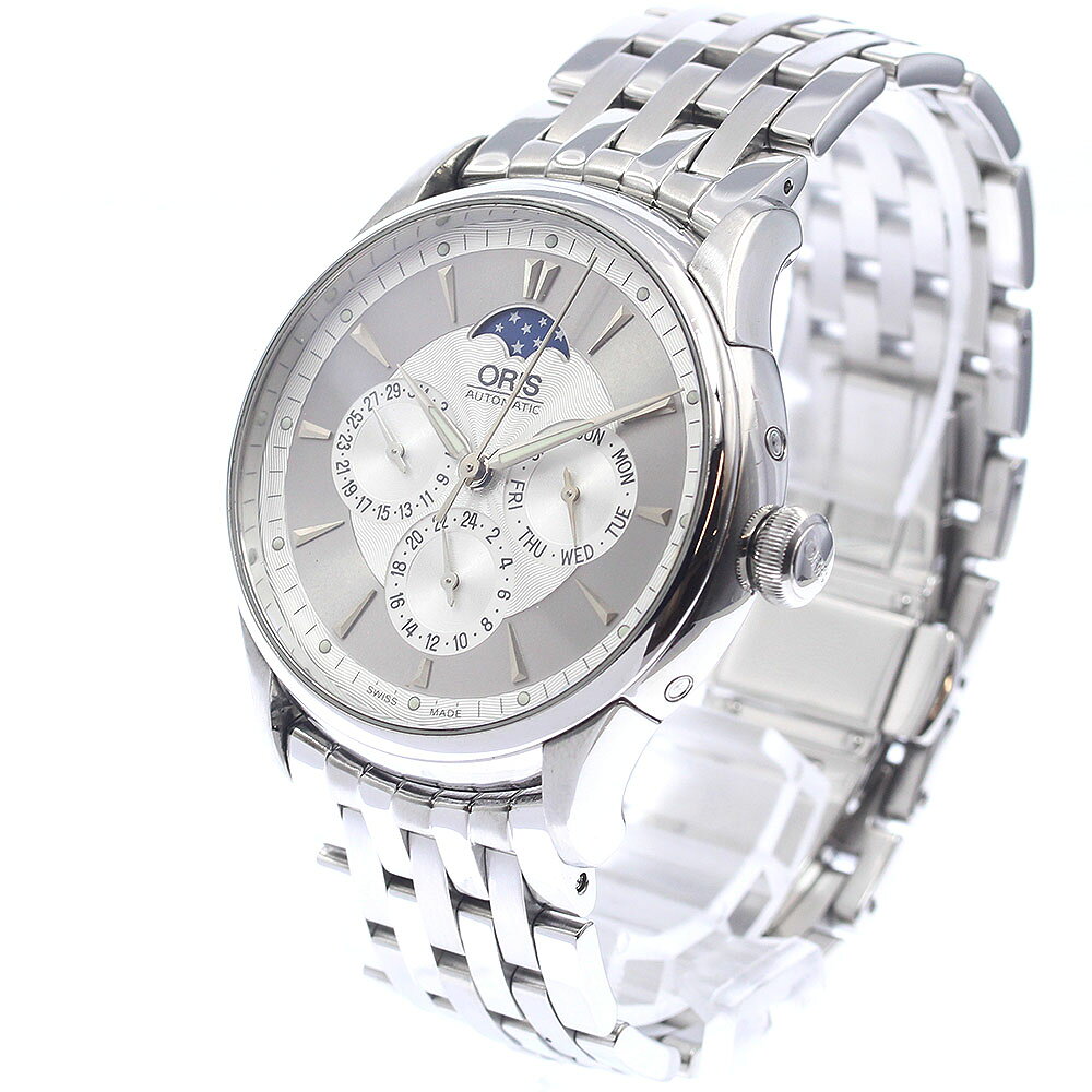 オリス ORIS 7592 アートリエ コンプリケーション ムーンフェイズ デイデイト 自動巻き メンズ _970842 中古 closer01-10273964 CLOSER サンプル画像2