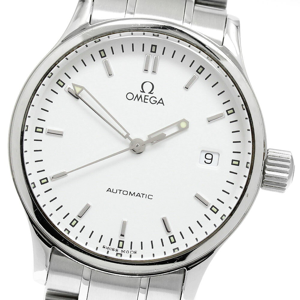 オメガ OMEGA 5203.20 クラシック デイト 自動巻き メンズ 良品 保証書付き_975280【中古】