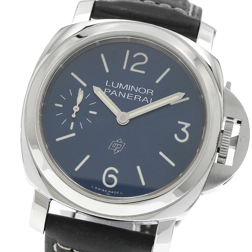 パネライ PANERAI PAM01085 ルミノール ブルーマーレ スモールセコンド 手巻き メンズ 保証書付き_973226