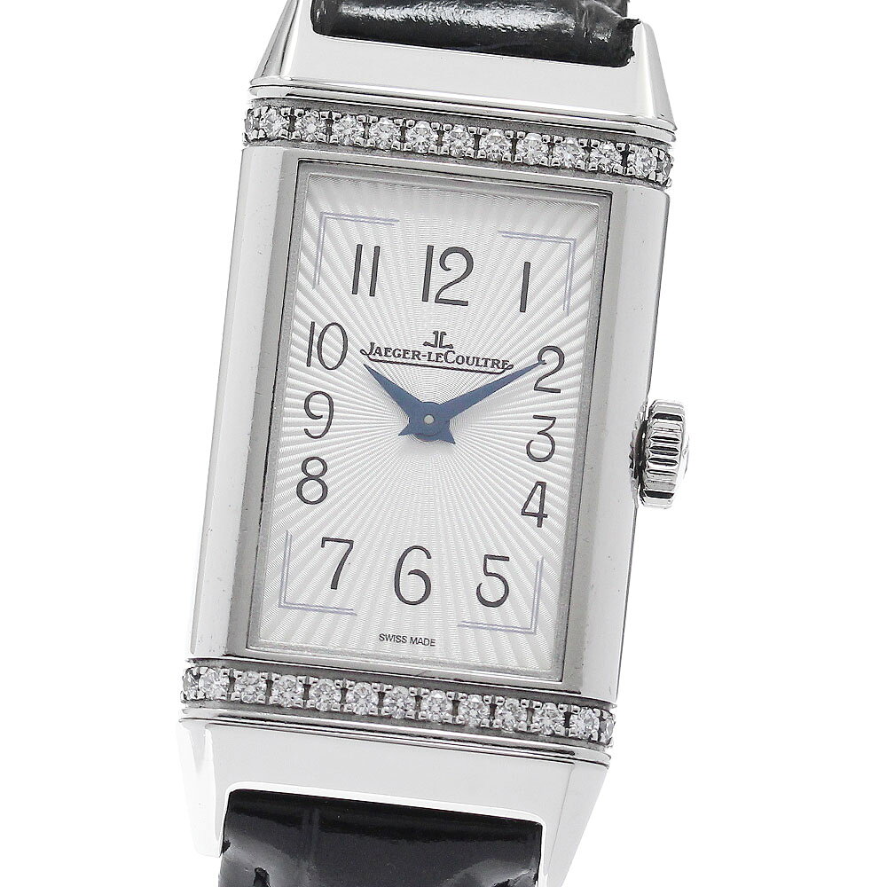 ジャガー・ルクルト JAEGER-LECOULTRE Q3288420/201.8.47 レベルソ ワン ダイヤベゼル クォーツ レディース 保証書付き_973987