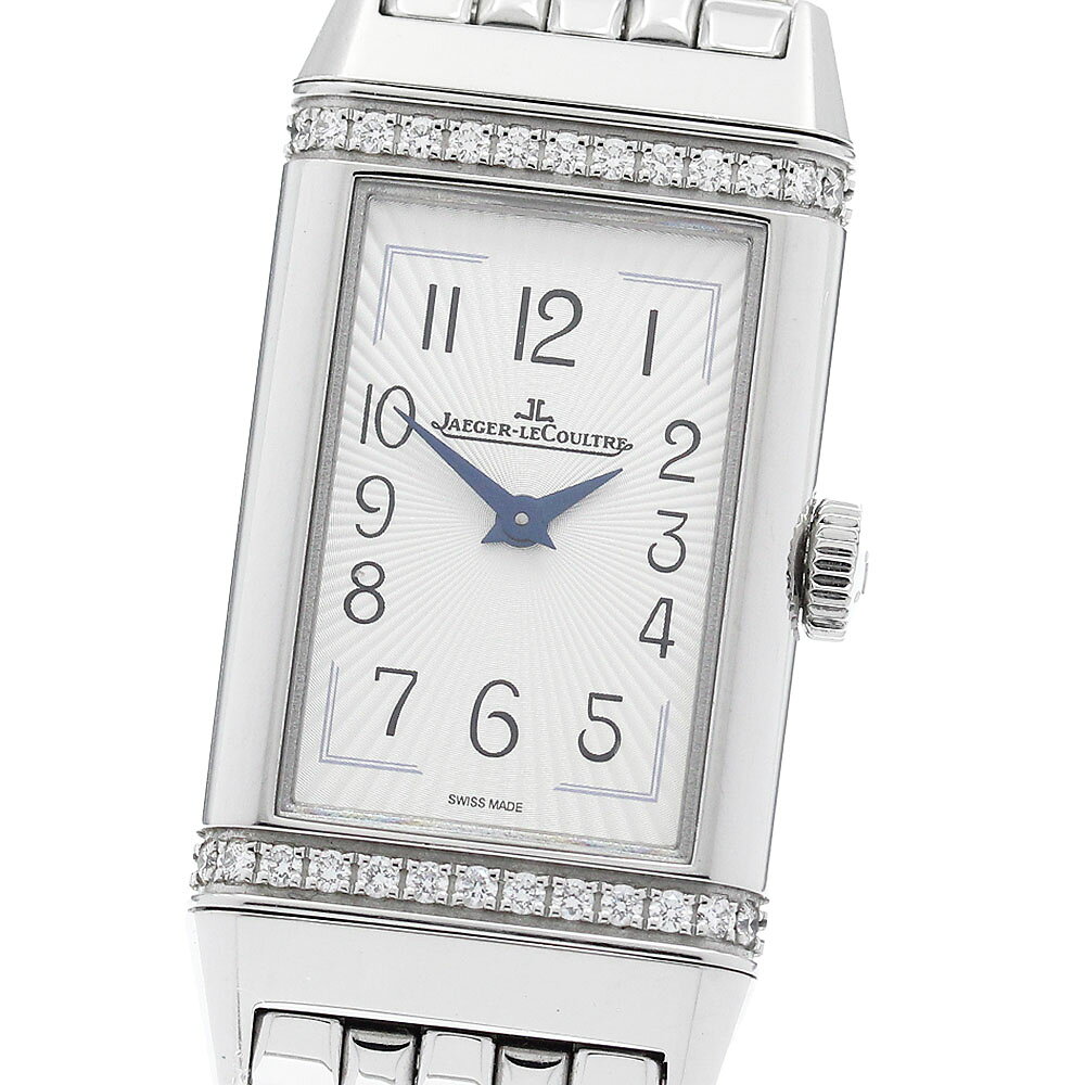 ジャガー・ルクルト JAEGER-LECOULTRE Q3288120/201.8.47 レベルソワン ベゼルダイヤ クォーツ レディース 保証書付き_981044