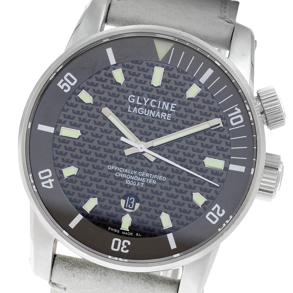 GLYCINE グリシン 手巻き クロノグラフ 美品 楽天市場】グリシン 腕時計 中古（ブランドグリシン）の通販