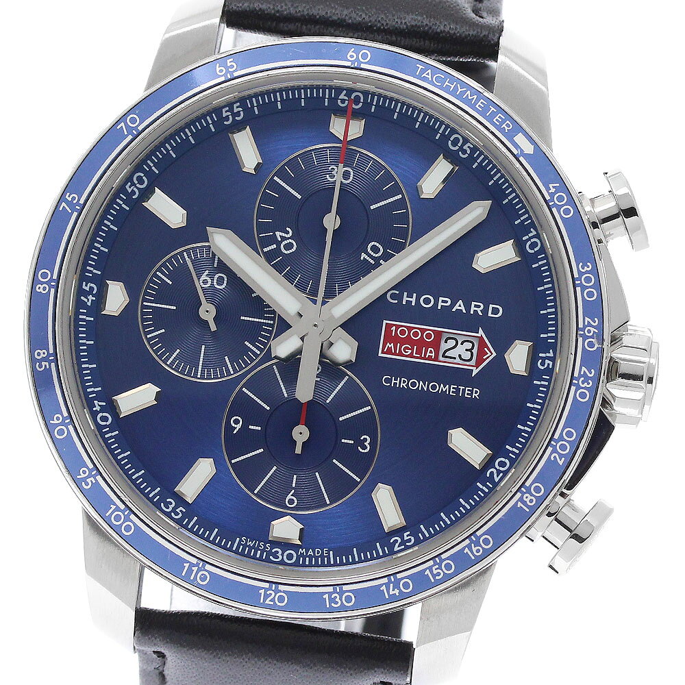 ショパール Chopard 168571-3007 ミッレ ミリア GTS クロノグラフ アズーロ 自動巻き メンズ _980211