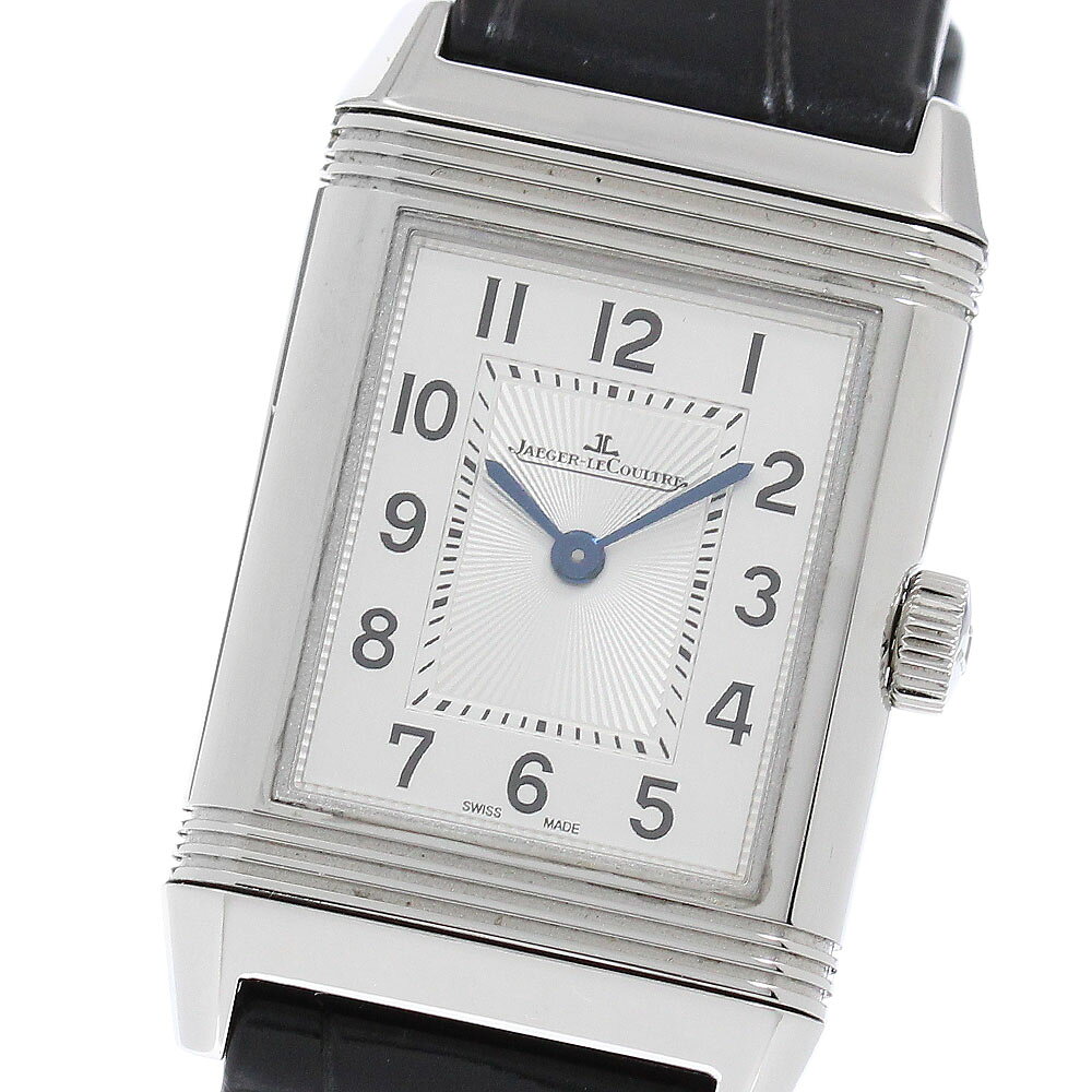 ジャガー・ルクルト JAEGER-LECOULTRE 211.8.47/Q2618430 レベルソ クラシック スモール クォーツ レディース 良品 箱・保証書付き_981797