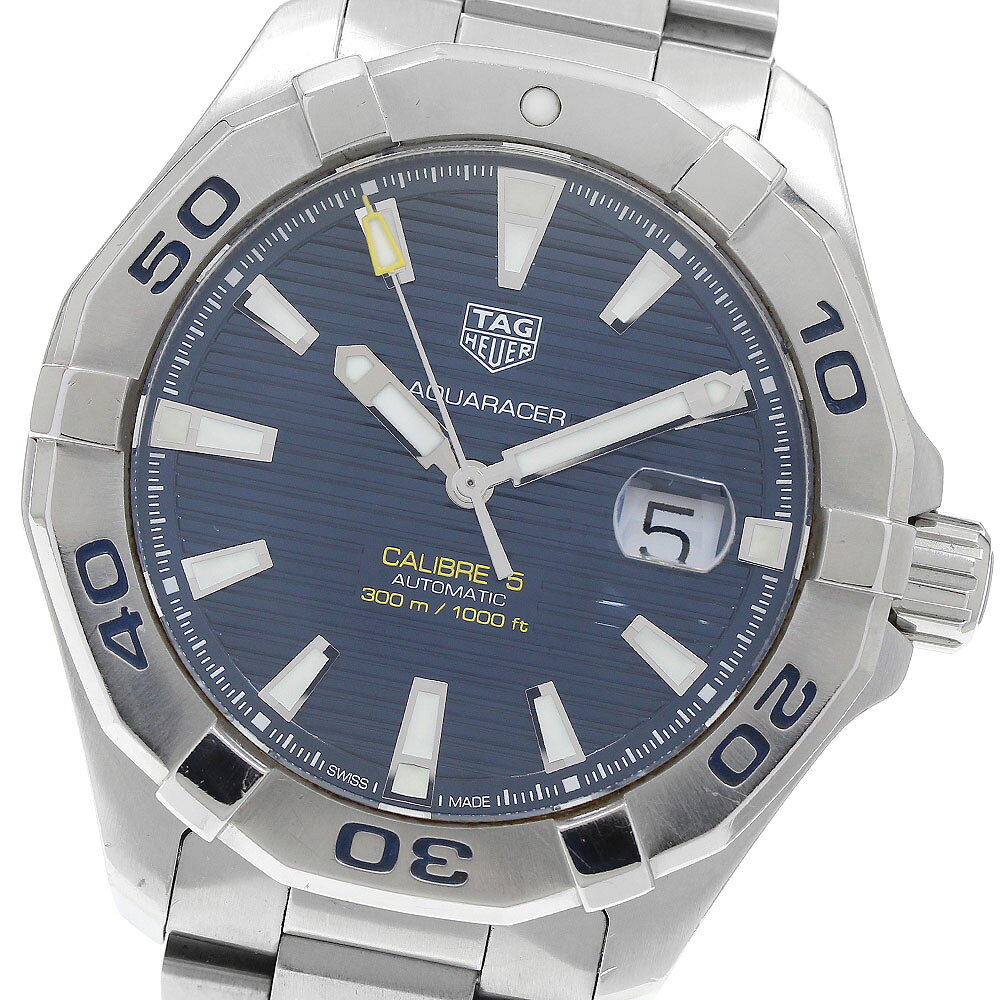 タグホイヤー TAG HEUER WAY2012 アクアレーサー キャリバー5 自動巻き メンズ _972699【中古】