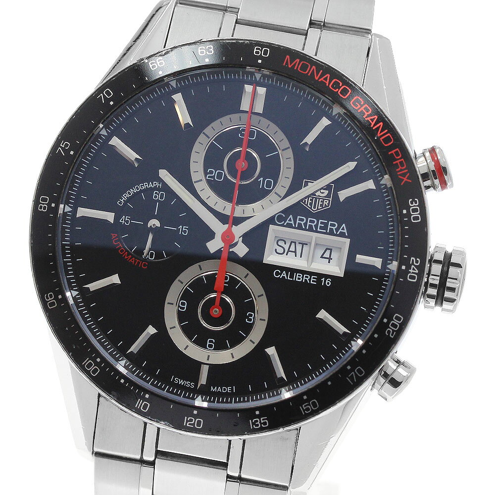 タグホイヤー TAG HEUER CV2A1F カレラ クロノグラフ モナコ・グランプリ 自動巻き メンズ _961911【中古】