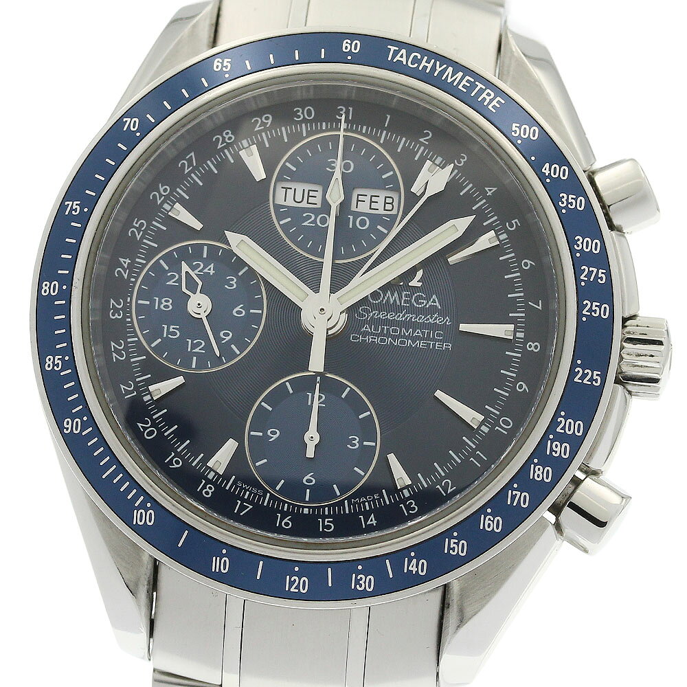 オメガ OMEGA 3222.80 スピードマスター トリプルカレンダー クロノグラフ 自動巻き メンズ 美品 _976663【中古】