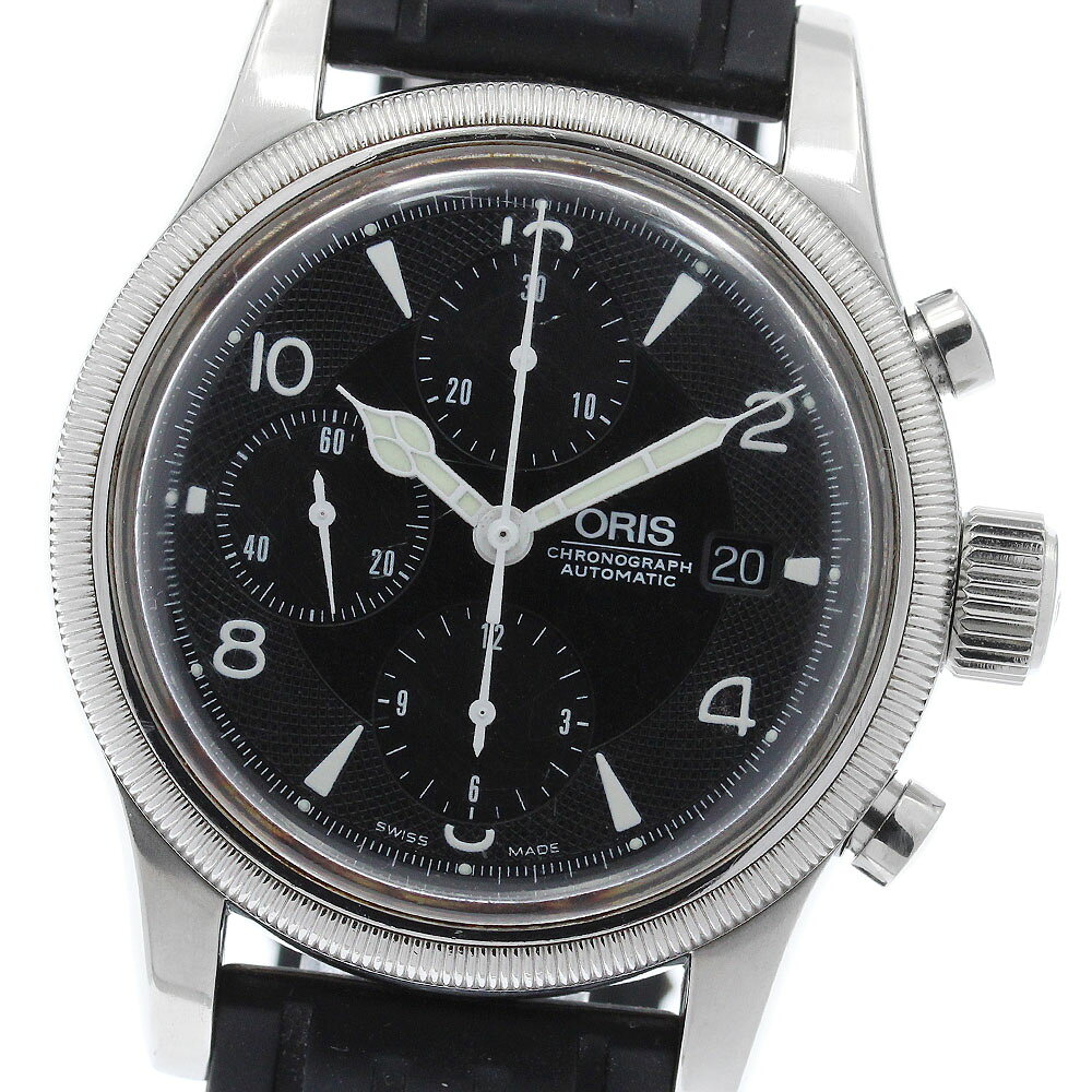オリス ORIS 7463C ビッククラウン ポインターデイト 自動巻き メンズ