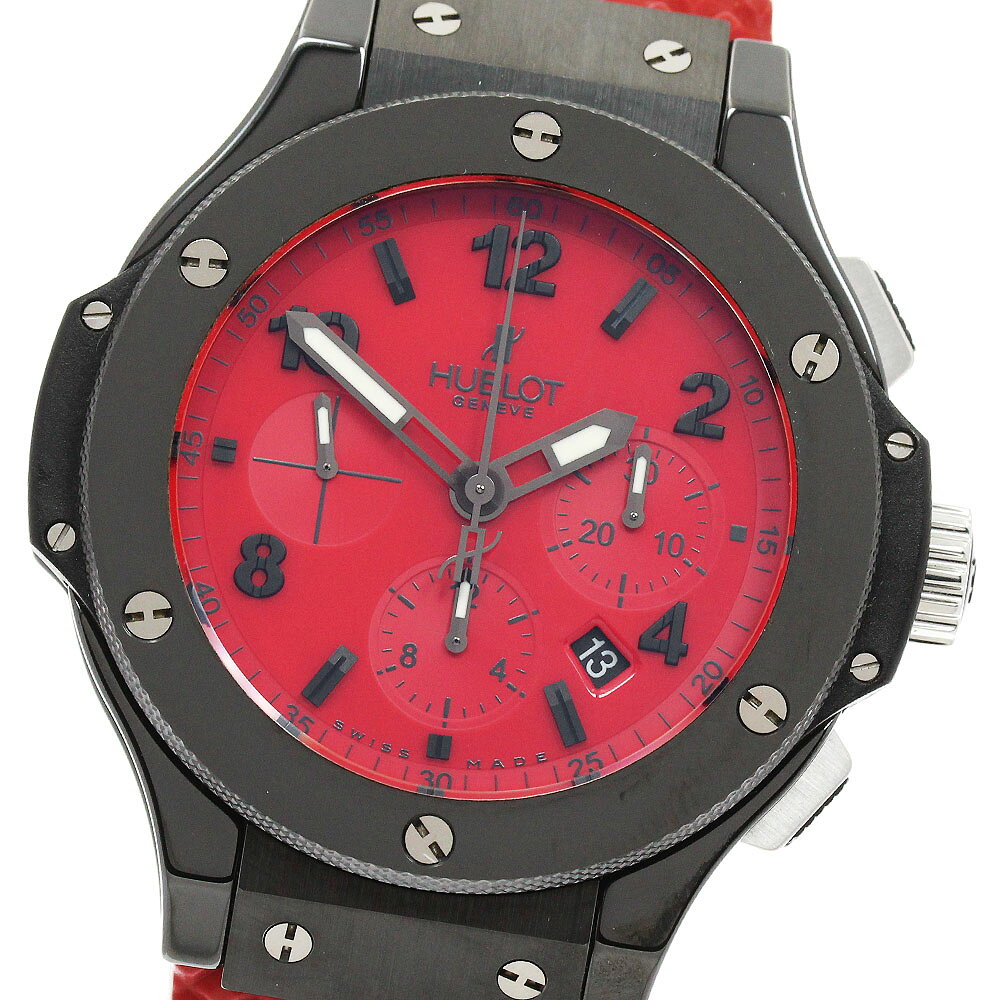 ウブロ HUBLOT 301.CE.1201.RX ビッグバン レッドマジック クロノグラフ 自動巻き メンズ _984039