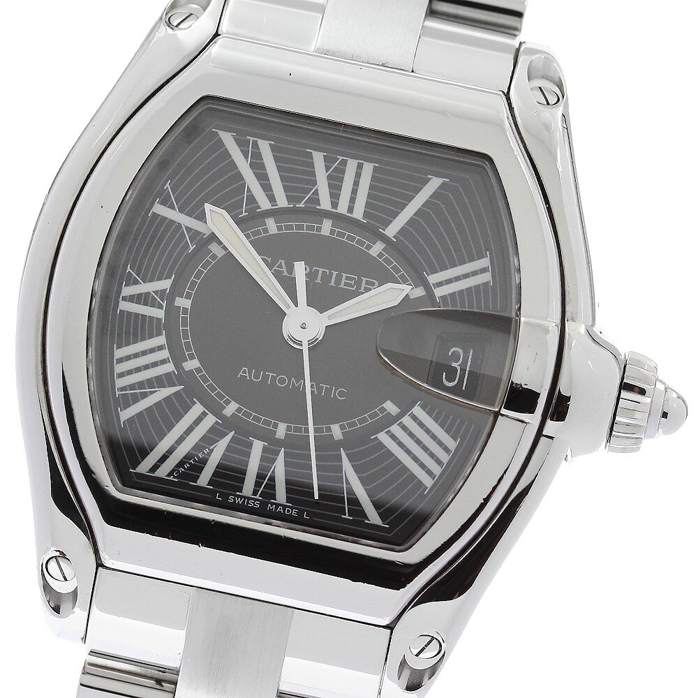 カルティエ CARTIER W62041V3 ロードスターLM デイト 自動巻き メンズ _980531