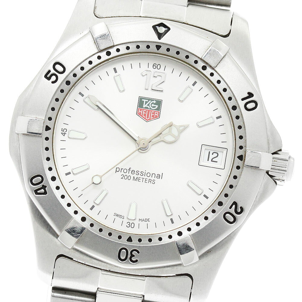 タグホイヤー TAG HEUER WK1112-0 プロフェッショナル200 デイト クォーツ メンズ _983059【中古】