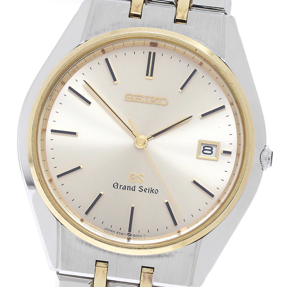 セイコー SEIKO SBGS004/9587-8000 グランドセイコー デイト クォーツ メンズ _984429