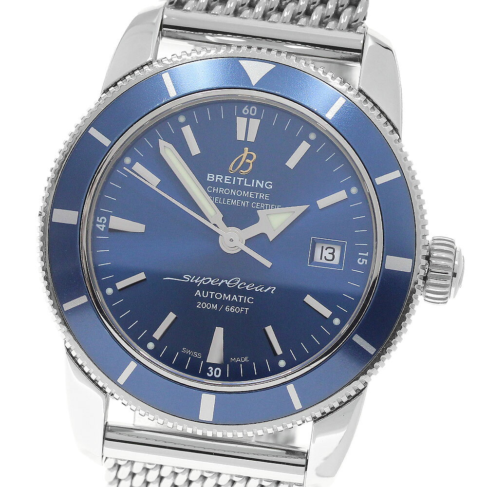 ブライトリング BREITLING A17321 スーパーオーシャン ヘリテージ42 デイト 自動巻き メンズ _973258