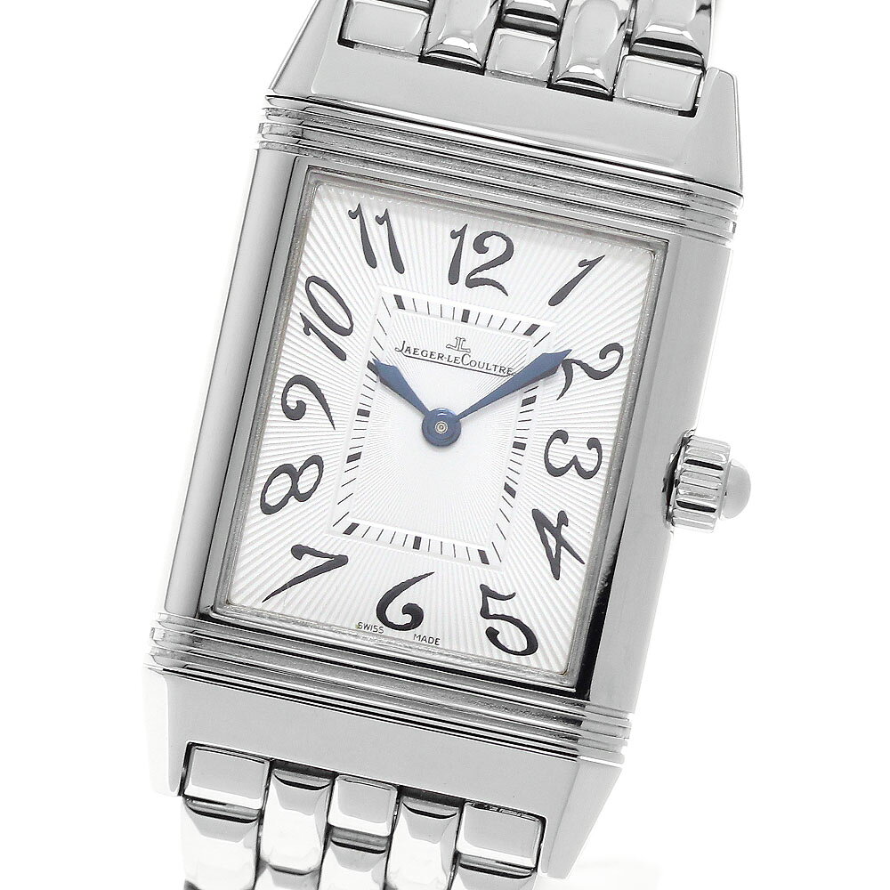 ジャガー・ルクルト JAEGER-LECOULTRE 256.8.75/Q2568102 レベルソ デュエット クラシック 手巻き レディース 保証書付き_974004