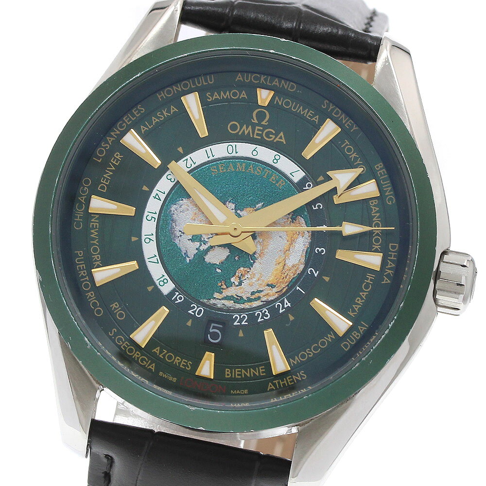 オメガ シーマスター アクアテラ GMT ワールドタイマー 220.32.43.22.10.001の写真