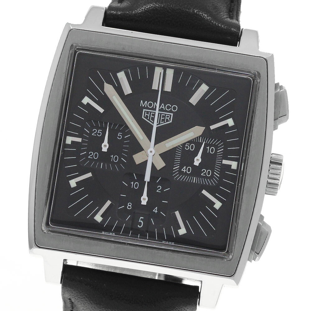 タグホイヤー TAG HEUER CS2111.FC8119 モナコ クロノグラフ 自動巻き メンズ 保証書付き_968558