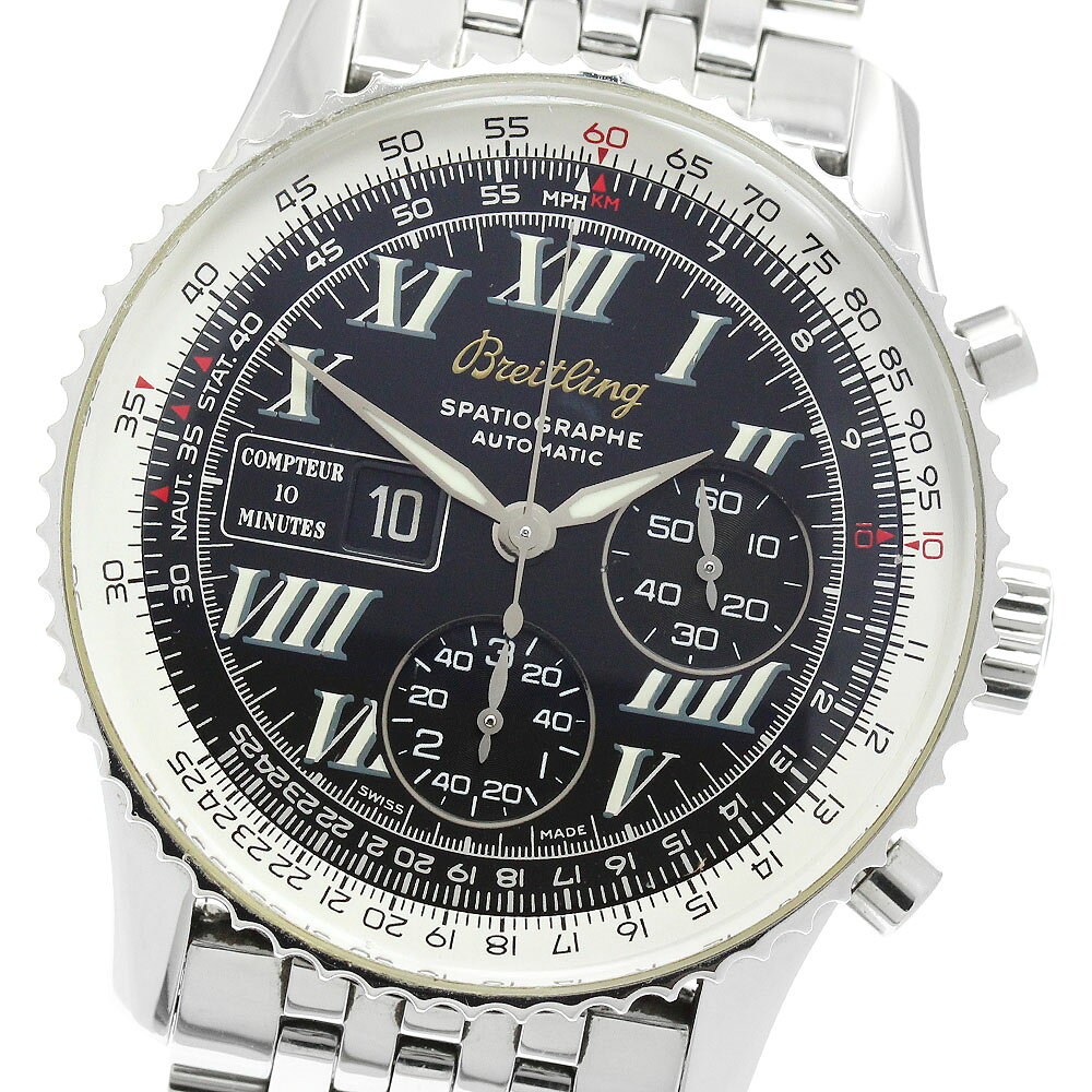 ブライトリング BREITLING A36030.1 ナビタイマー モンブリラン スパシオグラフ 自動巻き メンズ _984211