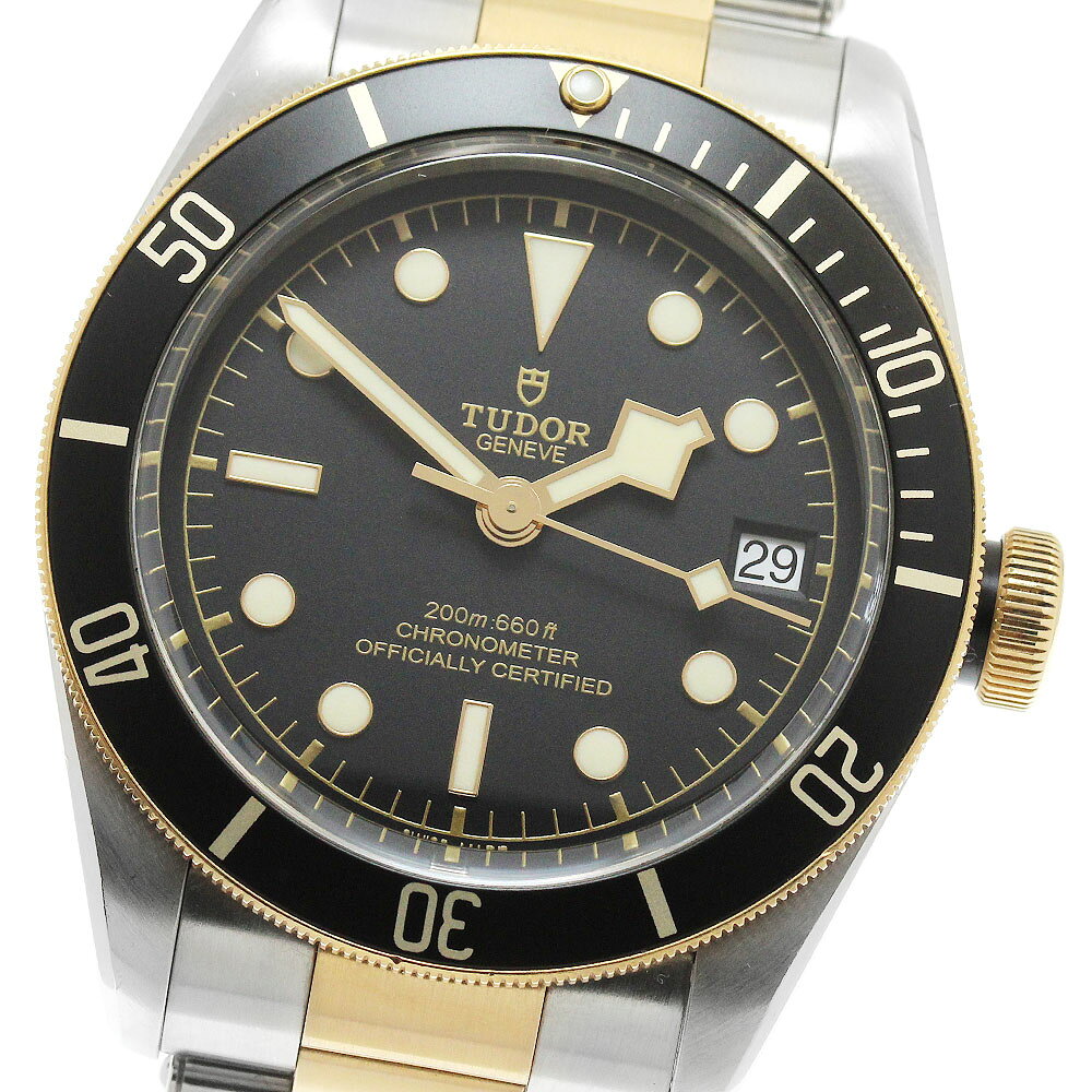 チュードル TUDOR 79733N ヘリテージ ブラックベイ デイト 自動巻き メンズ 保証書付き_976233【中古】