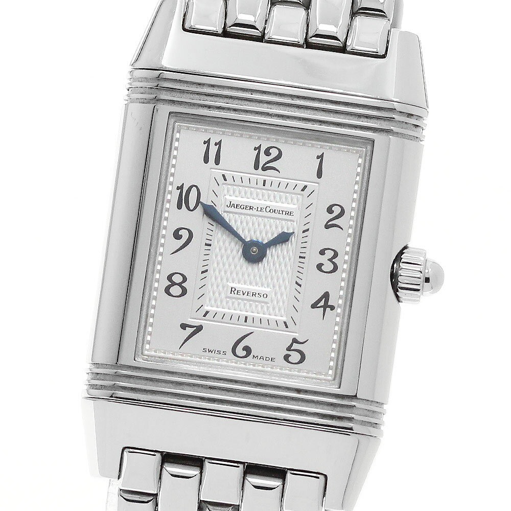 ジャガー・ルクルト JAEGER-LECOULTRE 266.8.44/Q2668110 レベルソ デュエット ダイヤベゼル クォーツ レディース 良品 _984035