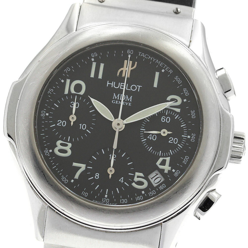 ウブロ HUBLOT 1810.1 MDM エレガント クロノグラフ 自動巻き メンズ _981788