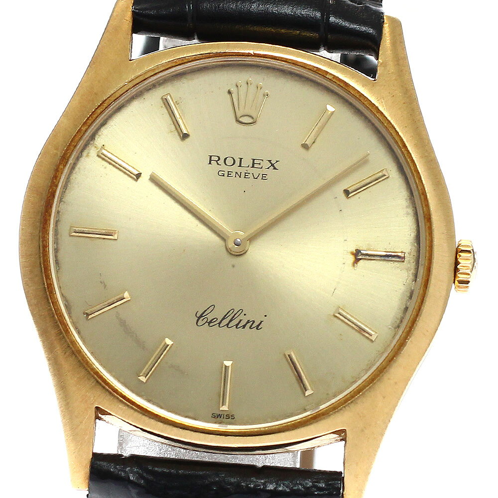 ロレックス ROLEX 3804 チェリーニ K18YG Cal.1600 手巻き メンズ _982391
