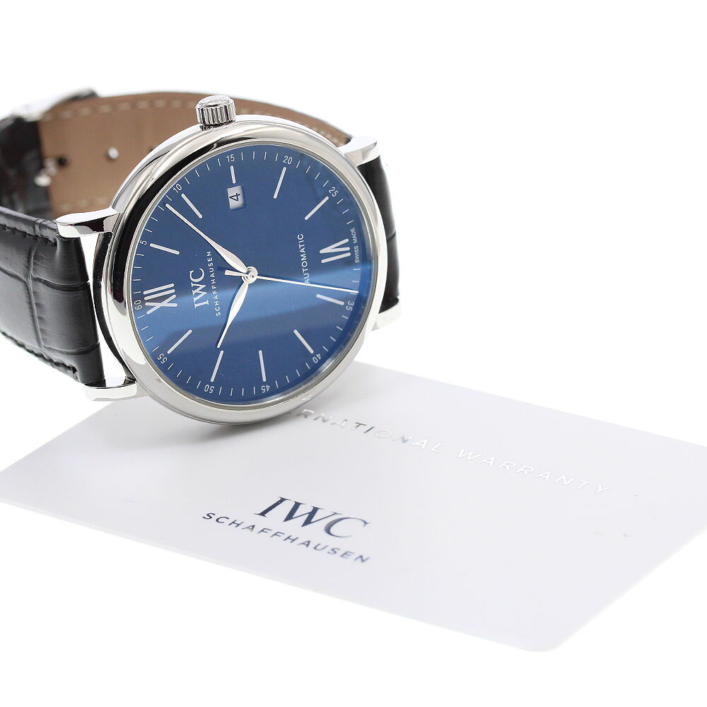 IWC SCHAFFHAUSEN IW356518 ポートフィノ 150イヤーズ デイト 自動巻き メンズ 良品 保証書付き_9 closer01-10277787 CLOSER サンプル画像2
