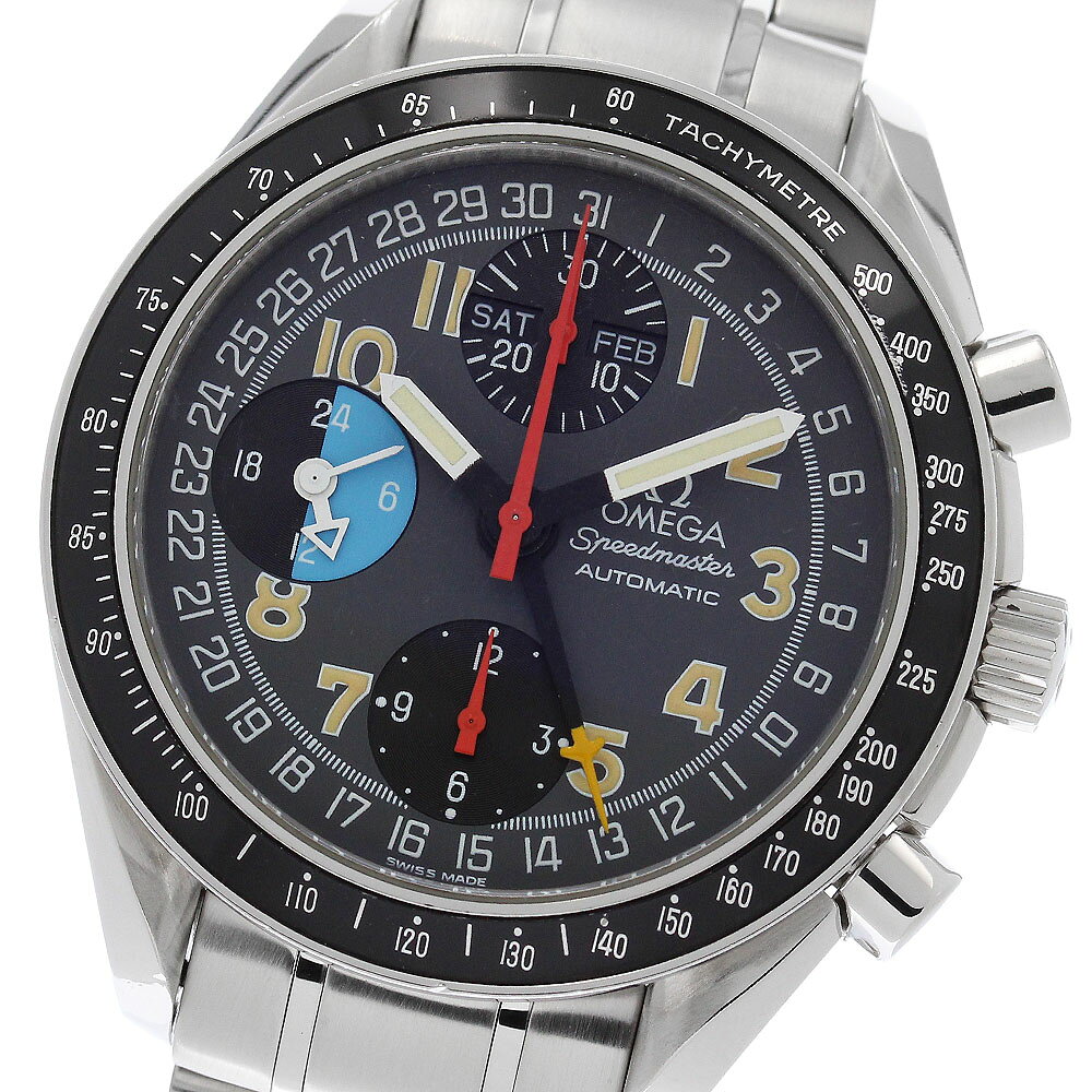 オメガ OMEGA 3520.53 スピードマスター マーク40 AM/PM トリプルカレンダー 自動巻き メンズ _975692