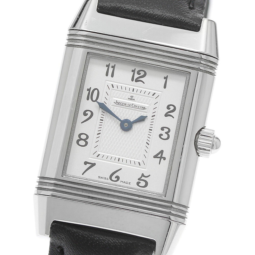 ジャガー・ルクルト JAEGER-LECOULTRE 266.8.44/Q2668410 レベルソ デュエット ダイヤベゼル 手巻き レディース _984037