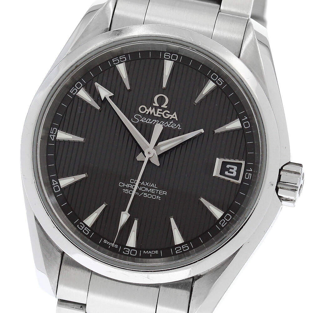 オメガ OMEGA 231.10.39.21.06.001 シーマスター アクアテラ デイト コーアクシャル 自動巻き メンズ _901175