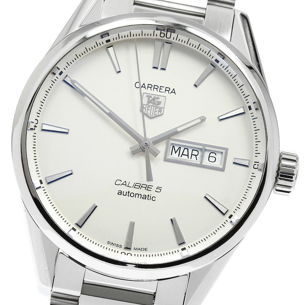 タグホイヤー TAG HEUER WAR201B.BA0723 カレラ キャリバー5 デイデイト 自動巻き メンズ _976609