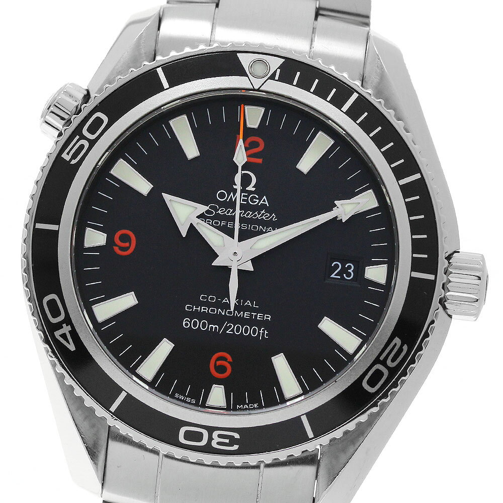 オメガ OMEGA 2201.51 シーマスター600 プラネットオーシャン コーアクシャル 自動巻き メンズ 良品 保証書付き_979975