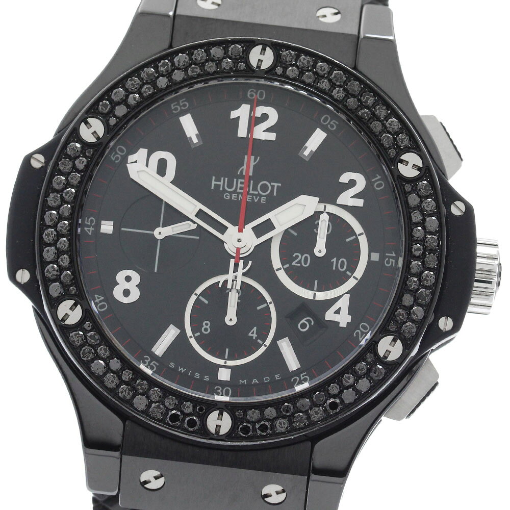ウブロ HUBLOT 301.CV.130.RX.110 ビッグバン ブラックマジック ダイヤベゼル 自動巻き メンズ 保証書付き_983861