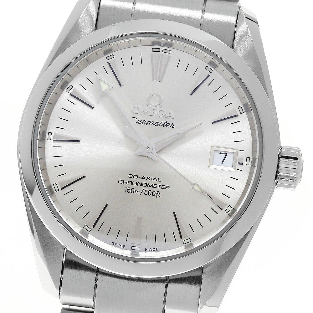 オメガ OMEGA 2504.30 シーマスター アクアテラ コーアクシャル 自動巻き ボーイズ 良品 保証書付き_985439