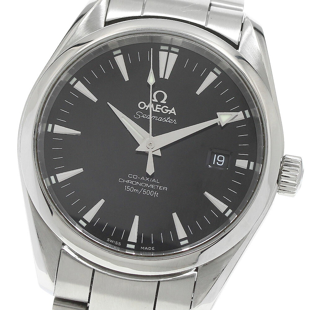 オメガ OMEGA 2503.50 シーマスター アクアテラ コーアクシャル 自動巻き メンズ 良品 保証書付き_986912
