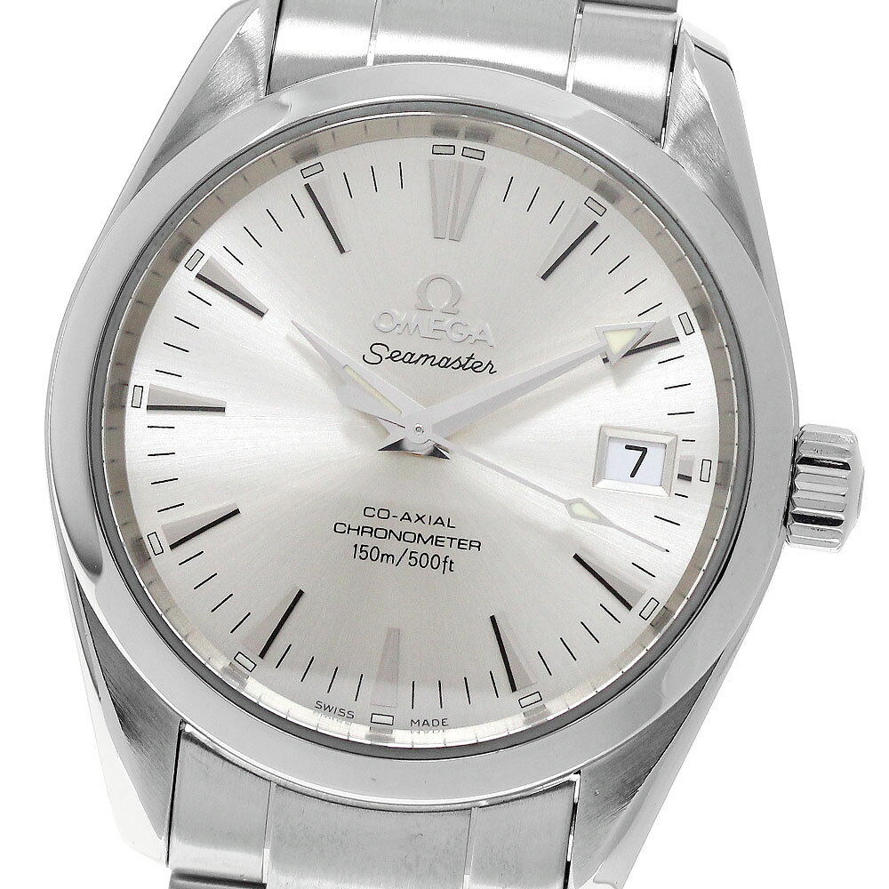 オメガ OMEGA 2504.30 シーマスター アクアテラ コーアクシャル 自動巻き ボーイズ 良品 _978517