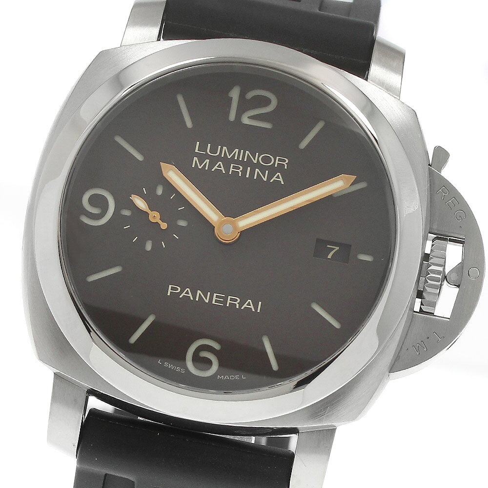 パネライ PANERAI PAM00351 ルミノールマリーナ1950 3デイズ デイト 自動巻き メンズ 保証書付き_978481