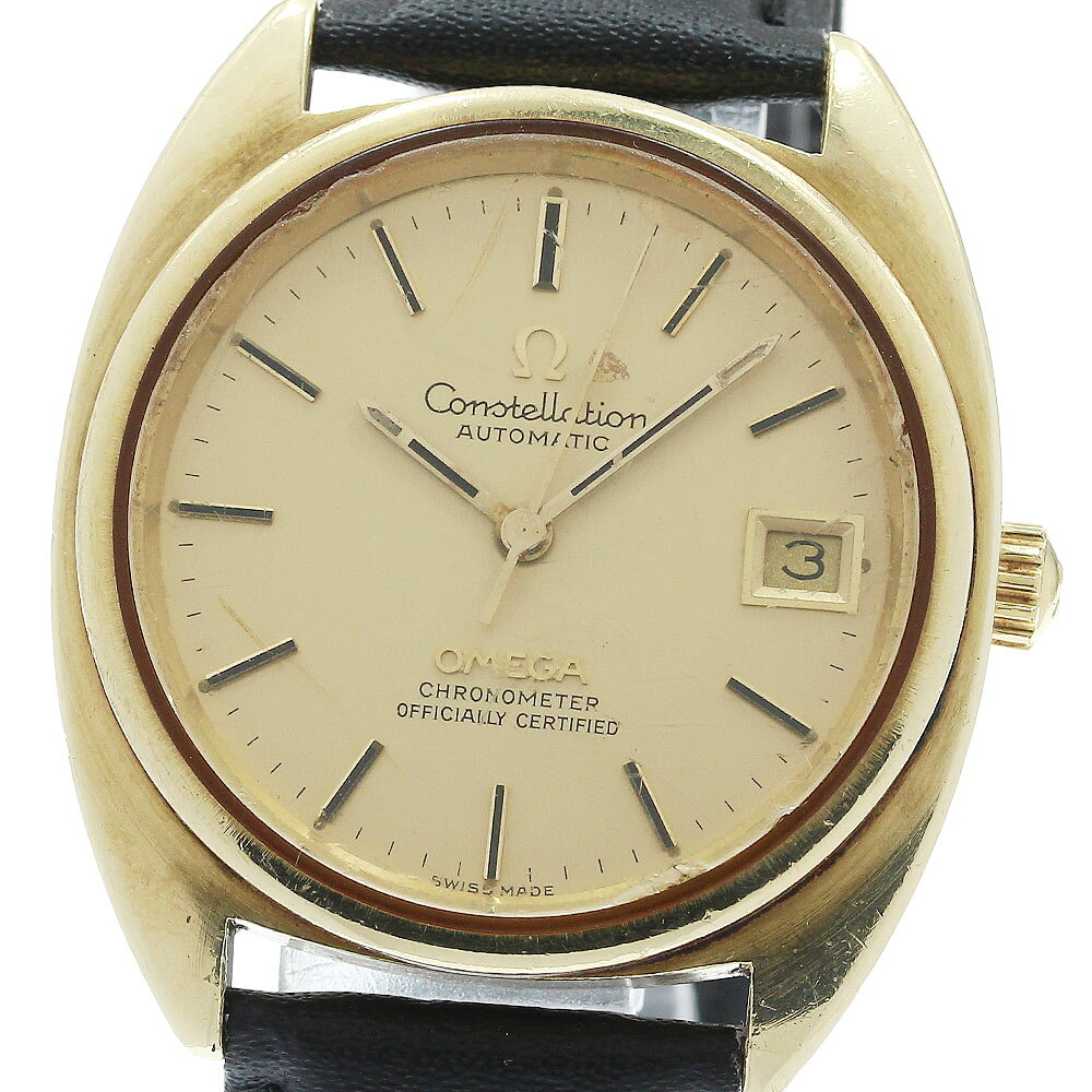 オメガ OMEGA CD168.0056 コンステレーション デイト Cal.1011 自動巻き メンズ _979449