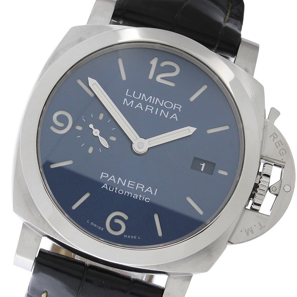 パネライ PANERAI PAM01313 ルミノール マリーナ 1950 3DAYS デイト 自動巻き メンズ _984462