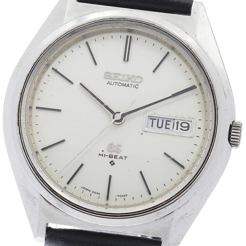 セイコー SEIKO 5646-7010 グランドセイコー ハイビート デイデイト 自動巻き メンズ _982586