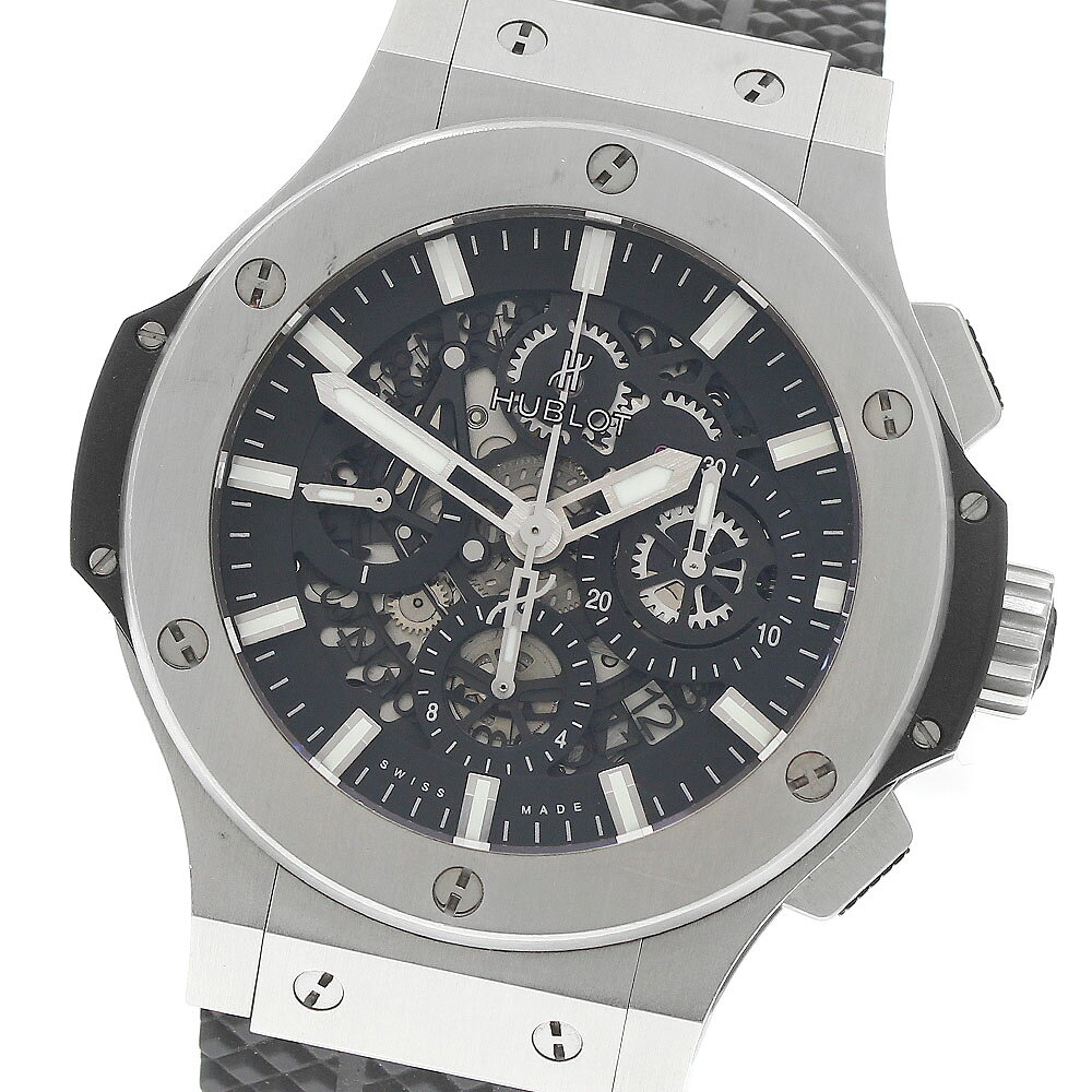 ウブロ HUBLOT 311.SX.1170.GR ビッグバン アエロバン クロノグラフ 自動巻き メンズ 保証書付き_986729