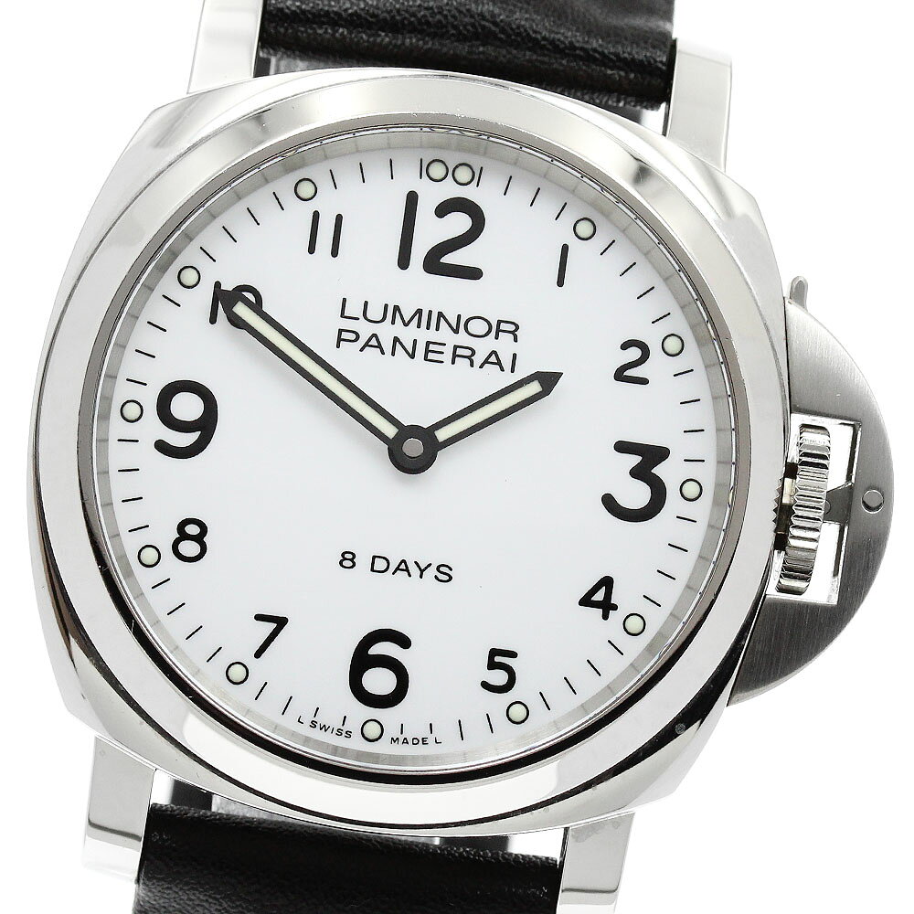 パネライ PANERAI PAM00561 ルミノールベース 8デイズ アッチャイオ 手巻き メンズ 箱・保証書付き_986752