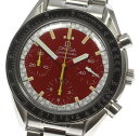 ※訳あり【OMEGA】オメガ スピードマスター レーシング シューマッハ 3510.61 クロノグラフ SSブレス 自動巻き メンズ◎【中古】【190827】