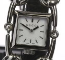 ※少々訳あり品【GUCCI】グッチ 116.5 シニョーリア ホワイトシェル クォーツ レディース【中古】【170920】