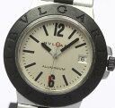 ※訳あり品 BVLGARI ブルガリ アルミニウム AL38A ラバー 自動巻き メンズ【171005】