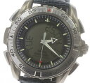 ※訳あり 【OMEGA】オメガ スピードマスター X-33 3290.50 社外革ベルト クォーツ メンズ☆【中古】