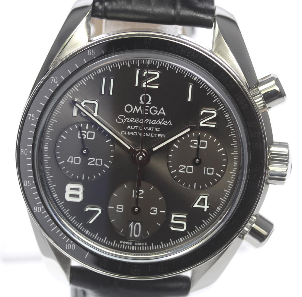 ★美品★【OMEGA】オメガ スピードマスター 324.33.38.40.06.001 自動巻き ユニセックス【ev10】【中古】