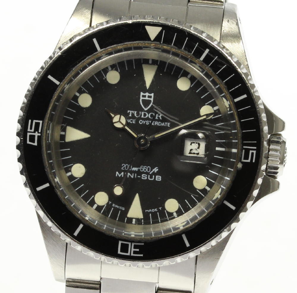 ※訳あり品 TUDOR チュードル ミニサブ 73090 プリンスオイスターデイト 自動巻き ボーイ ...